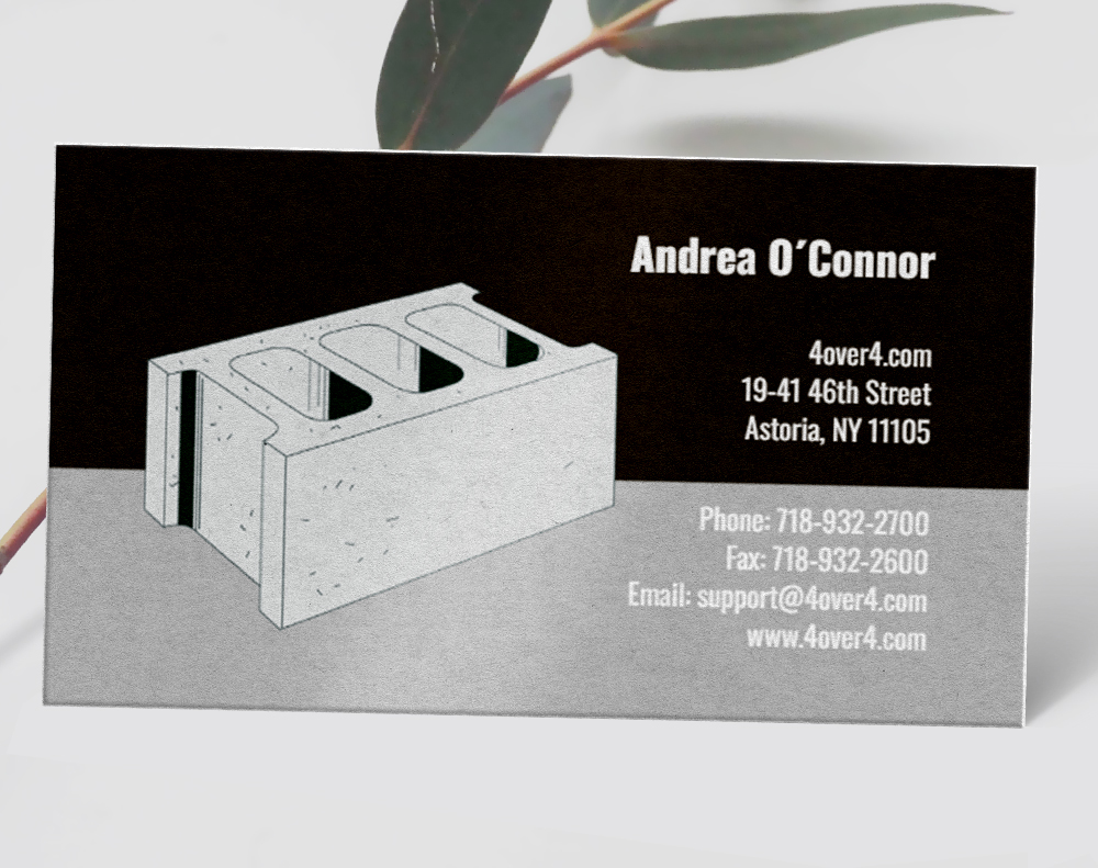 Edge gilded business cards - Design Template