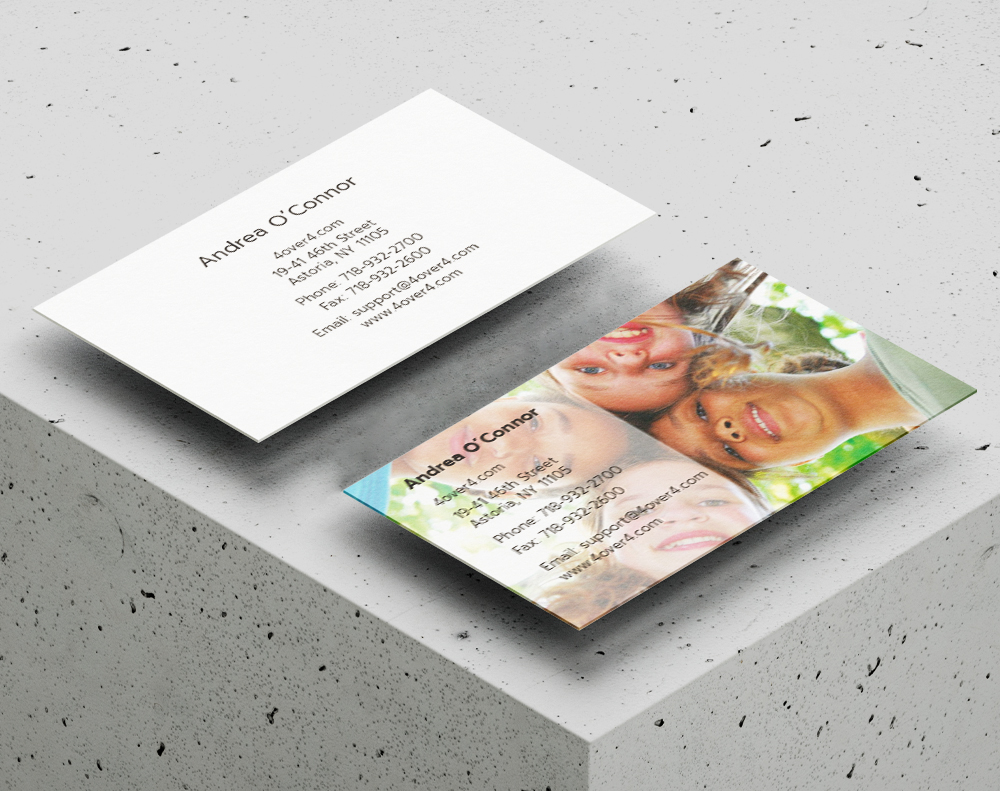 Edge gilded business cards - Design Template