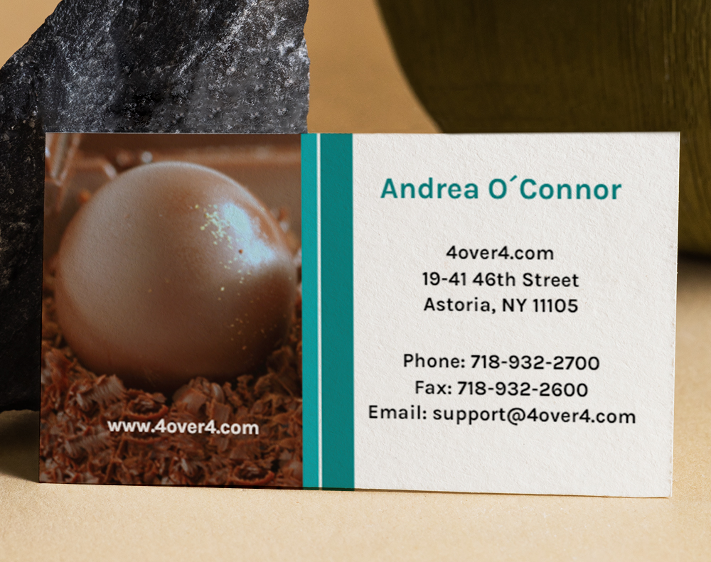 Edge painted business cards - Design Template