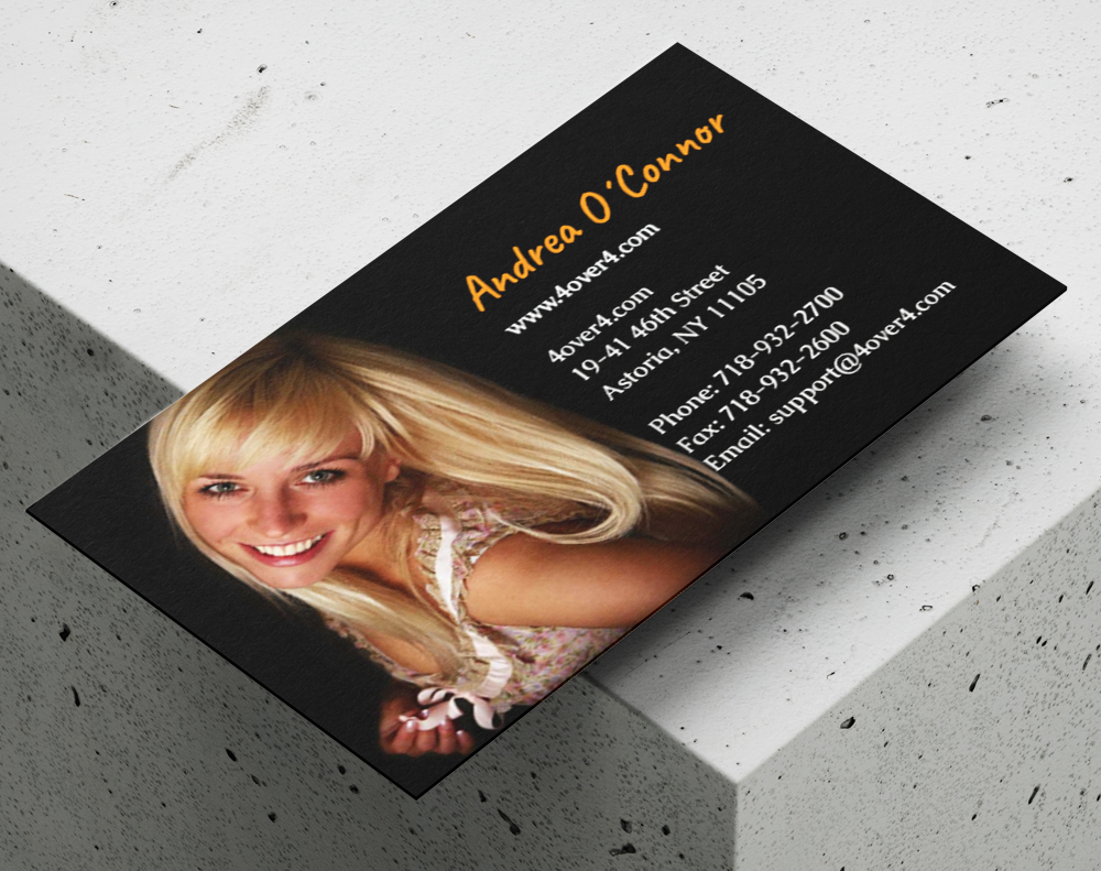 Edge painted business cards - Design Template