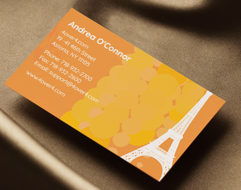 Edge painted business cards - Design Template