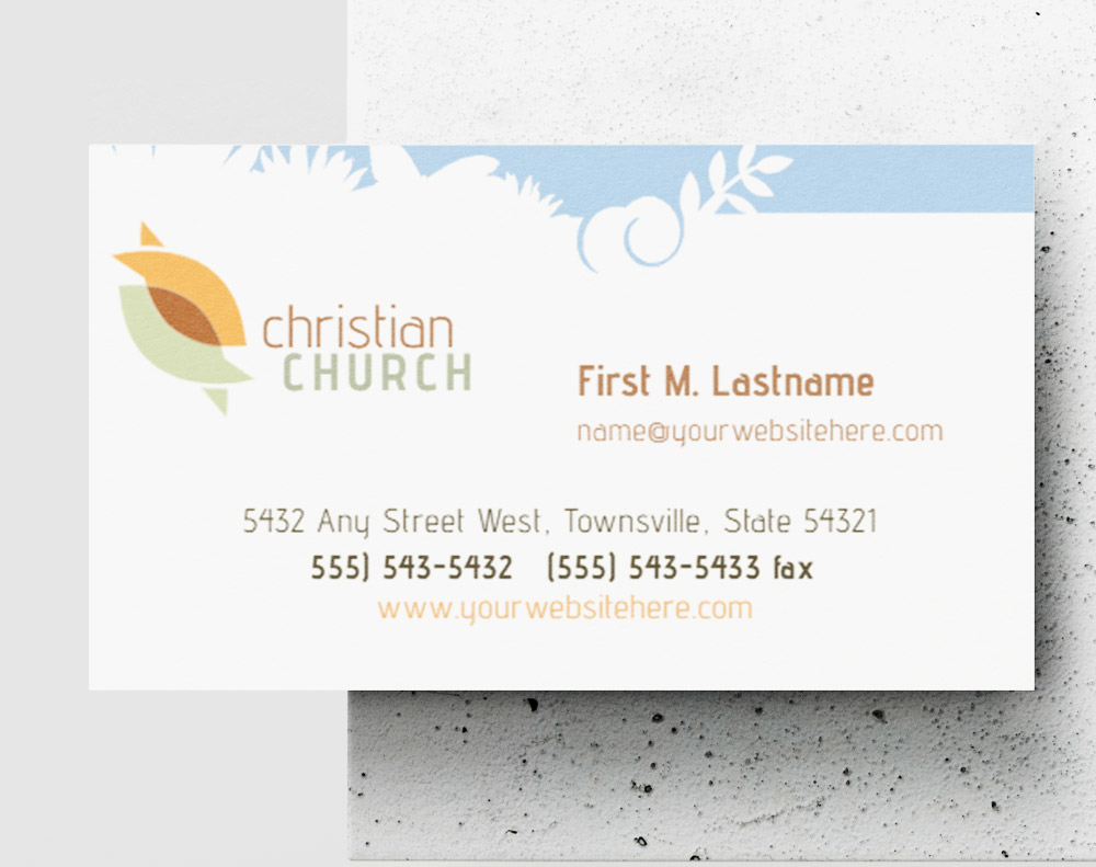 Edge gilded business cards - Design Template