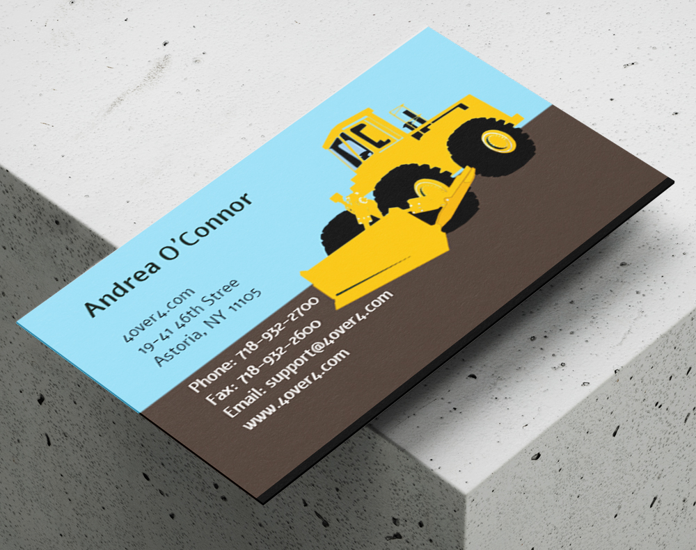 Edge gilded business cards - Design Template