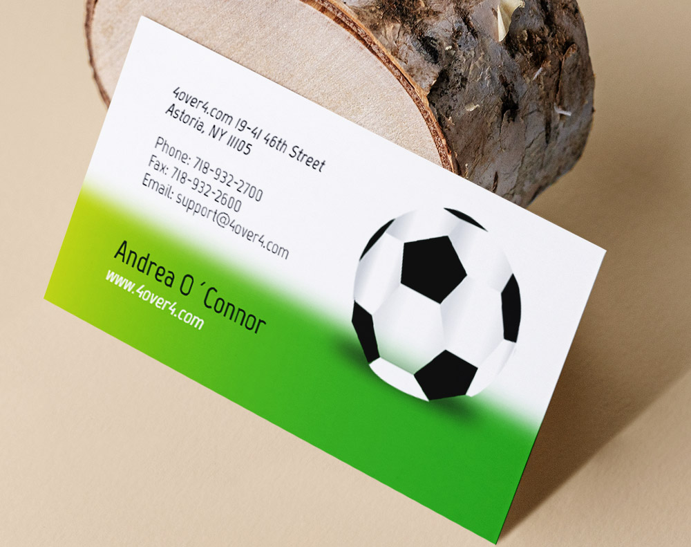 Edge gilded business cards - Design Template