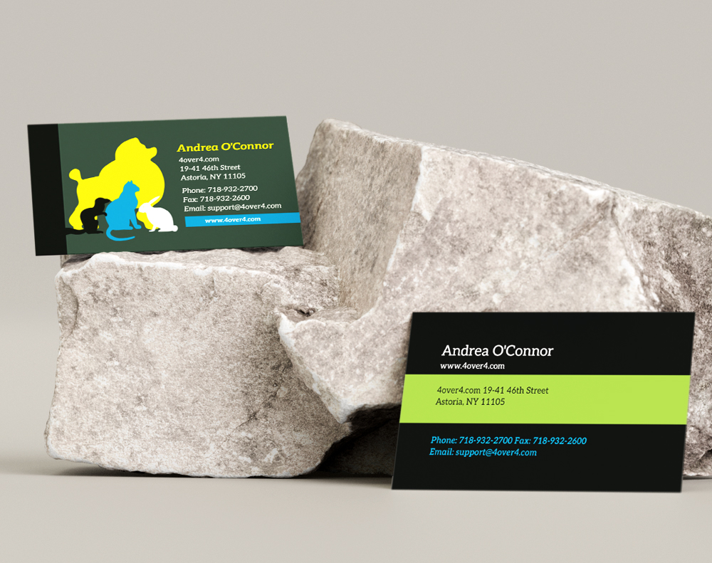 Edge gilded business cards - Design Template