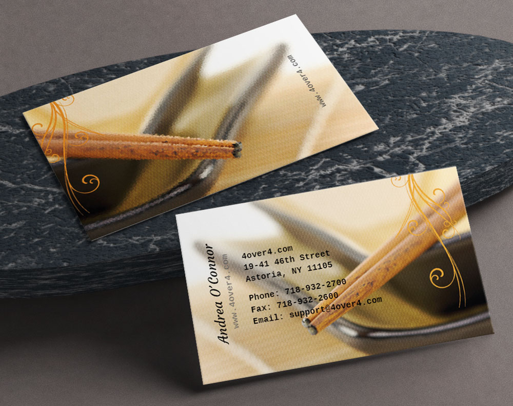 Edge gilded business cards - Design Template