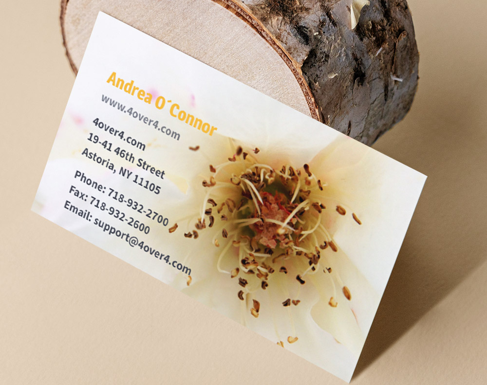 Edge gilded business cards - Design Template