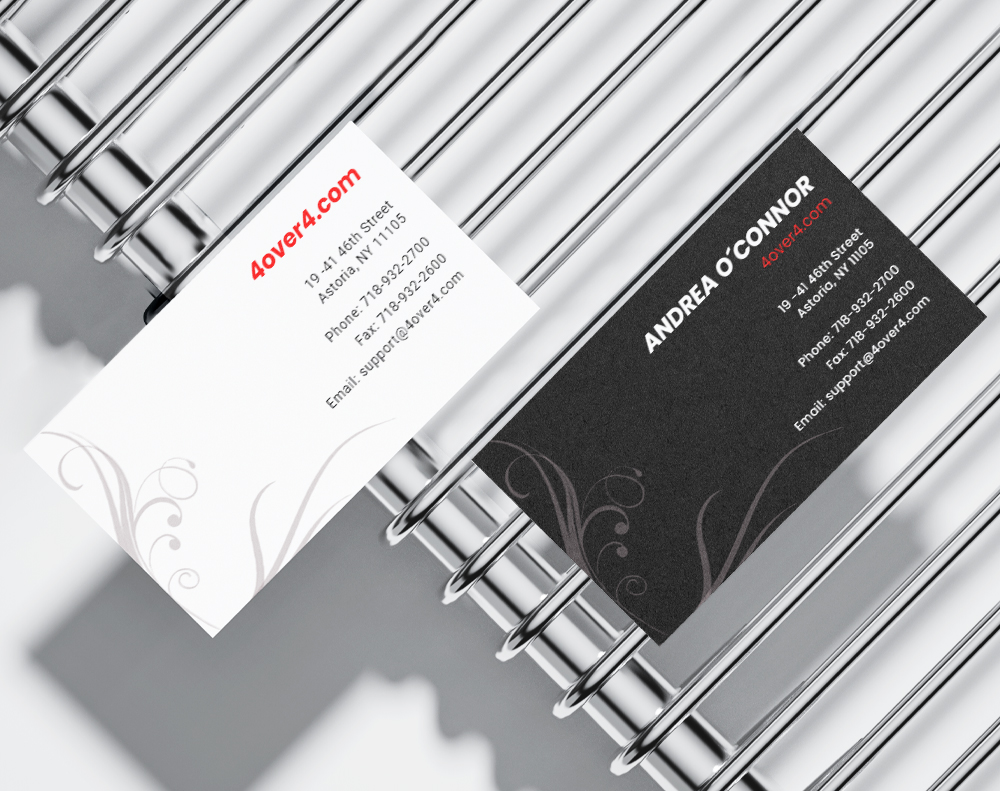 Edge gilded business cards - Design Template