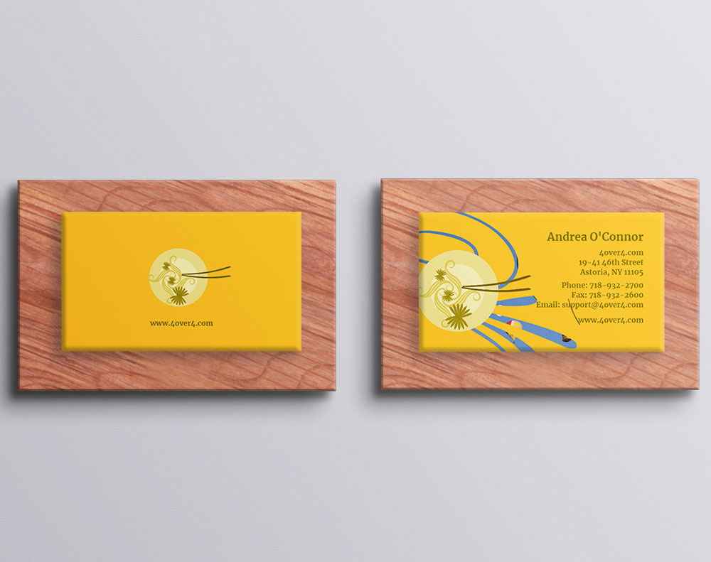 Edge gilded business cards - Design Template
