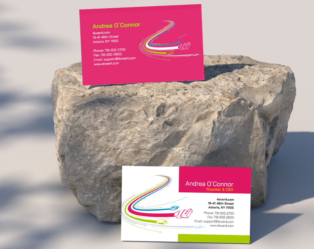 Edge gilded business cards - Design Template