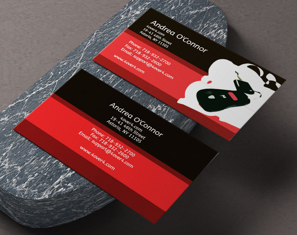 Edge gilded business cards - Design Template