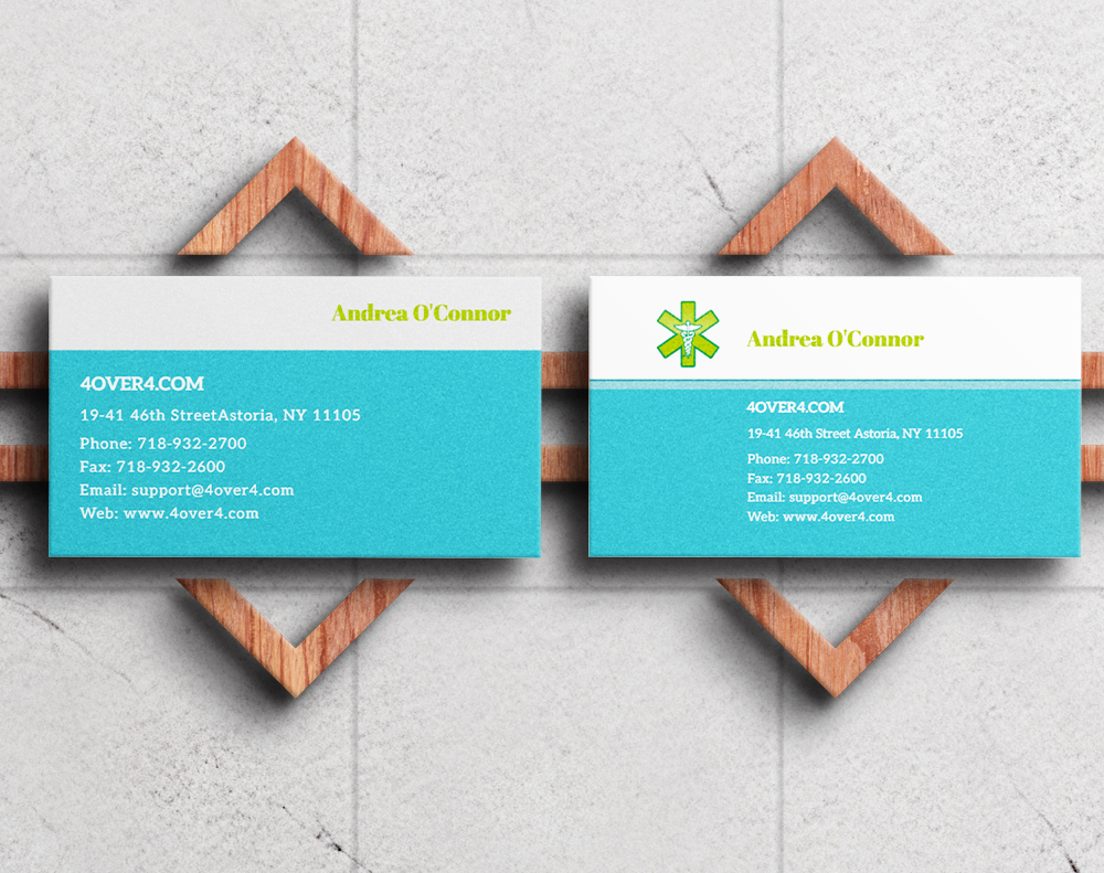 Edge gilded business cards - Design Template