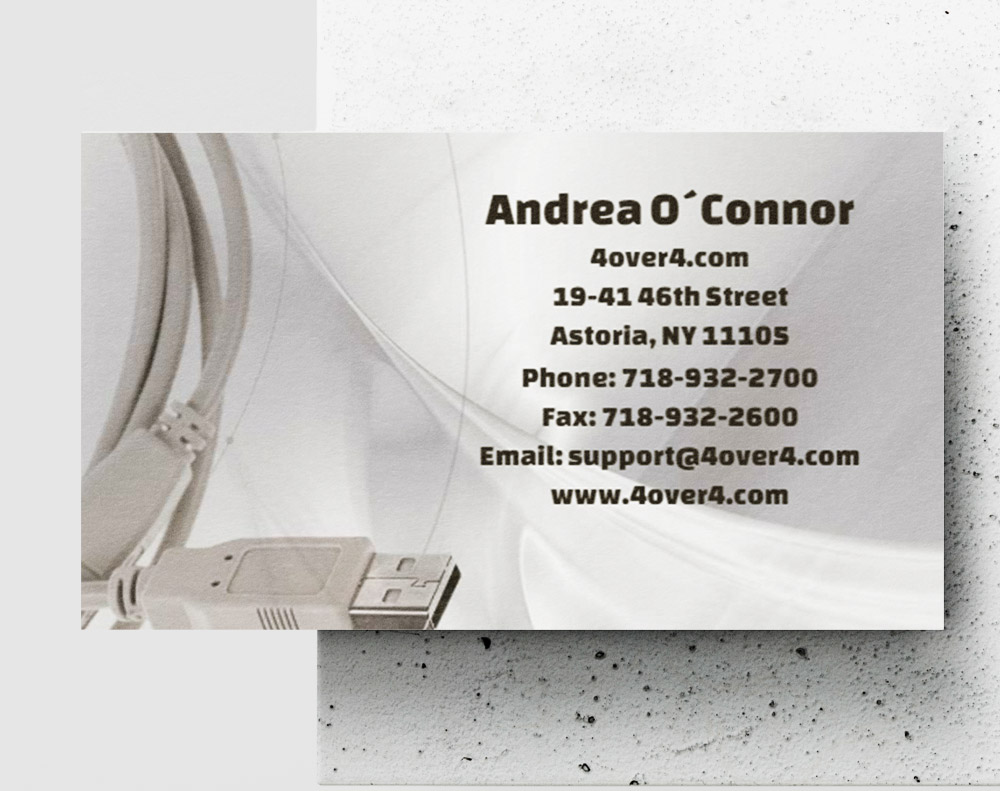 Edge painted business cards - Design Template
