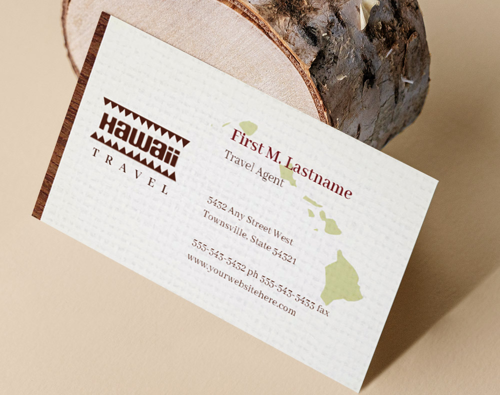 Edge painted business cards - Design Template