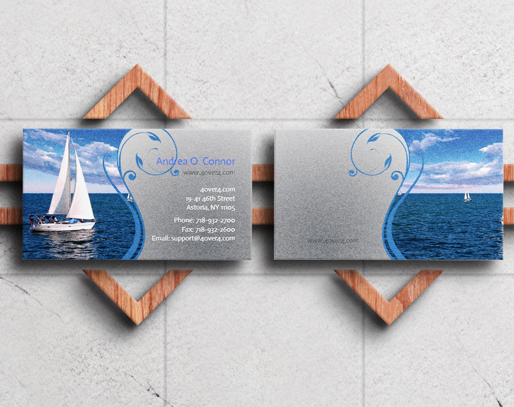 Edge painted business cards - Design Template