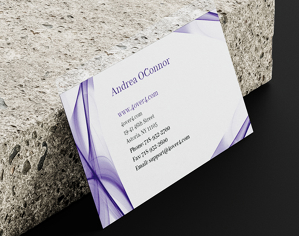 Edge painted business cards - Design Template