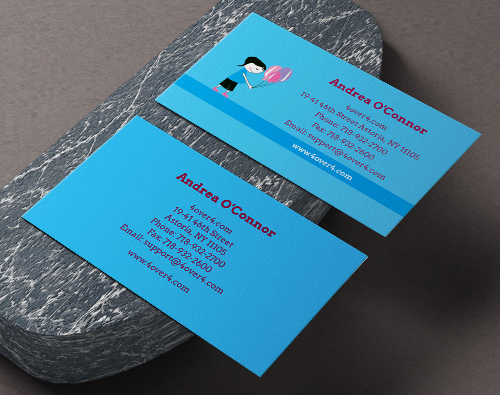 Edge painted business cards - Design Template