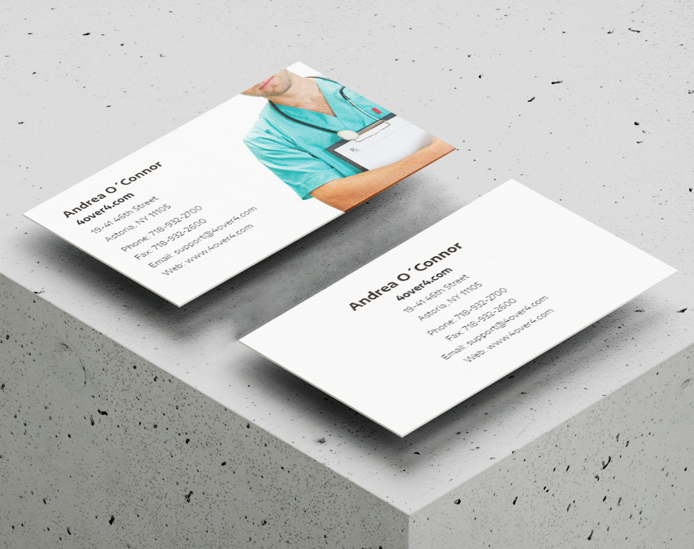 Edge painted business cards - Design Template