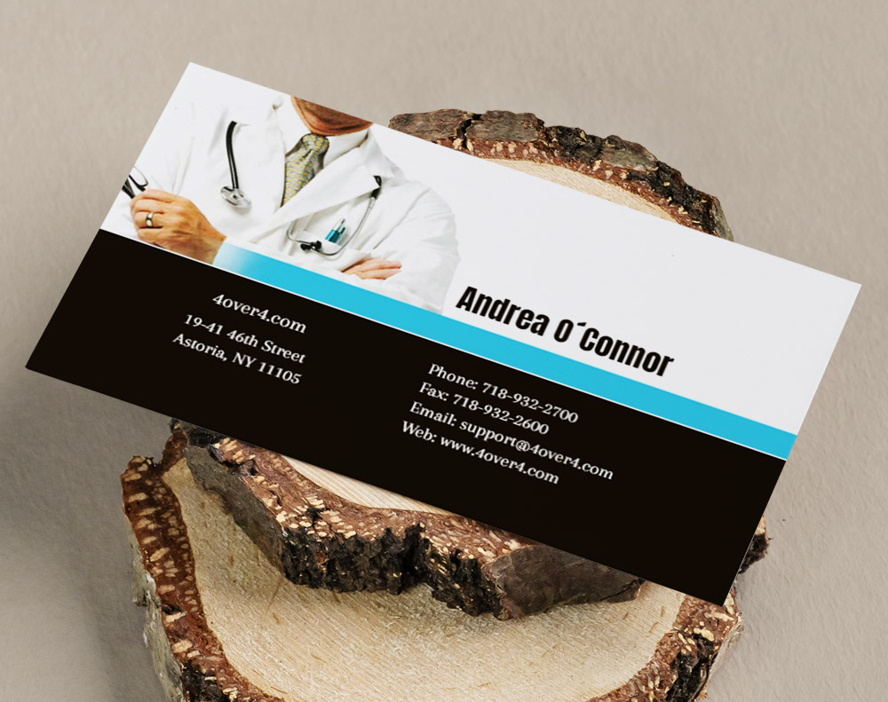 Edge painted business cards - Design Template