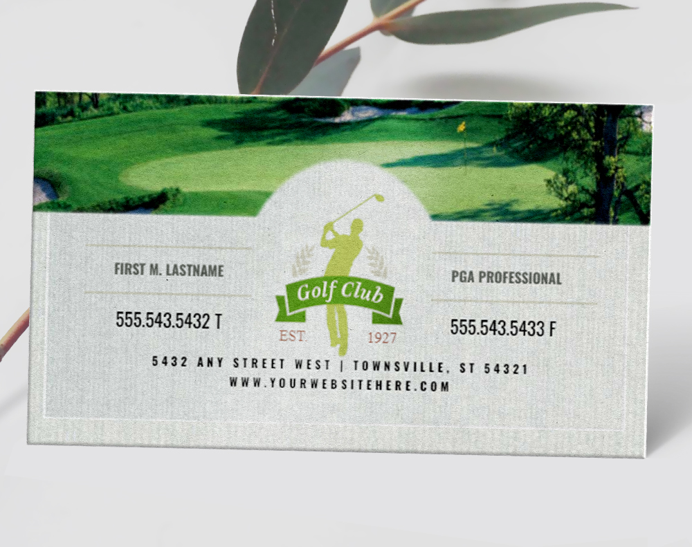 Edge painted business cards - Design Template