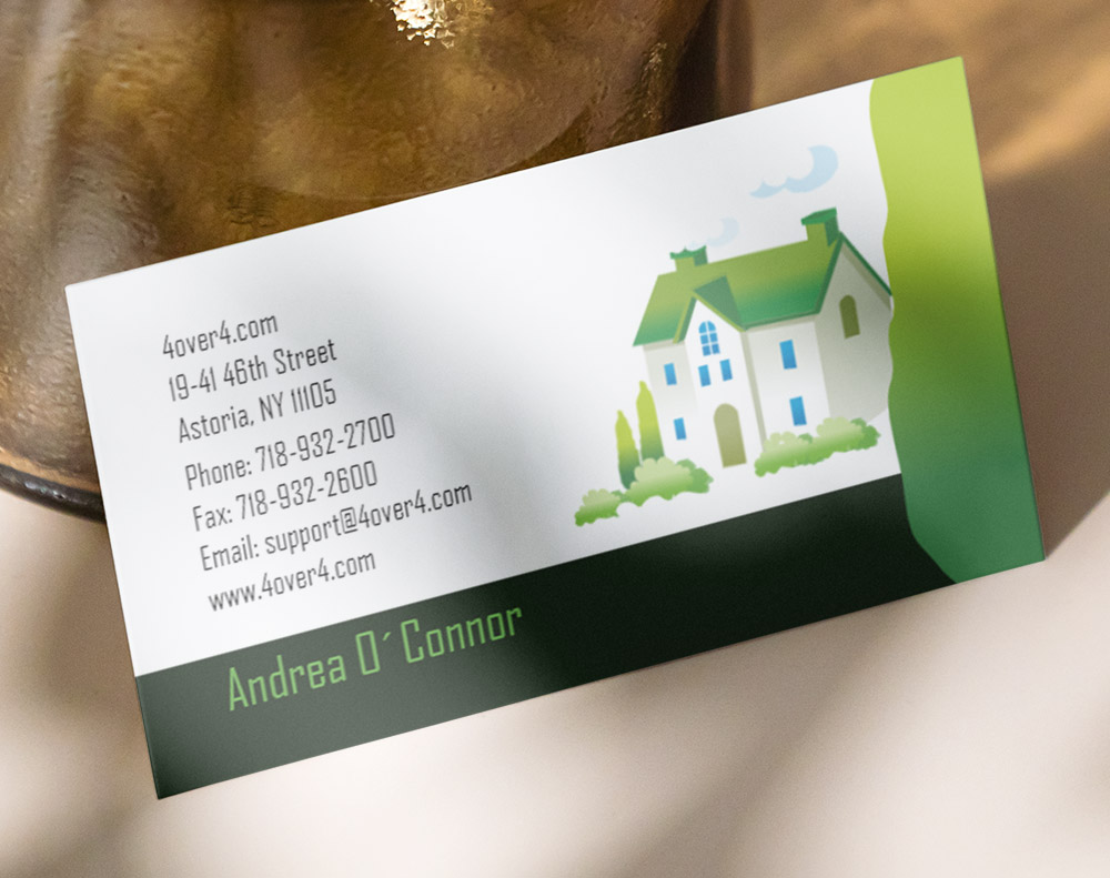 Edge painted business cards - Design Template