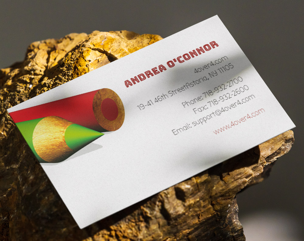 Edge painted business cards - Design Template