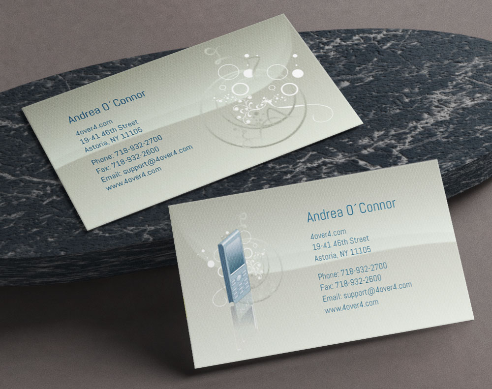 Edge painted business cards - Design Template