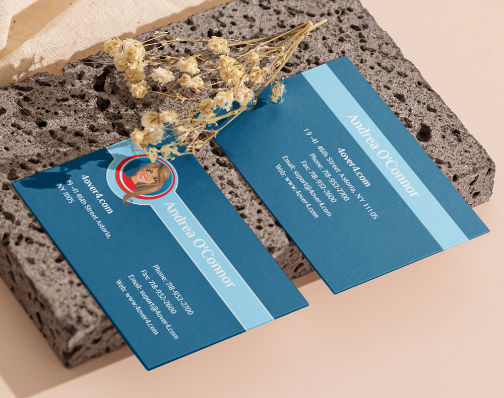 Edge painted business cards - Design Template