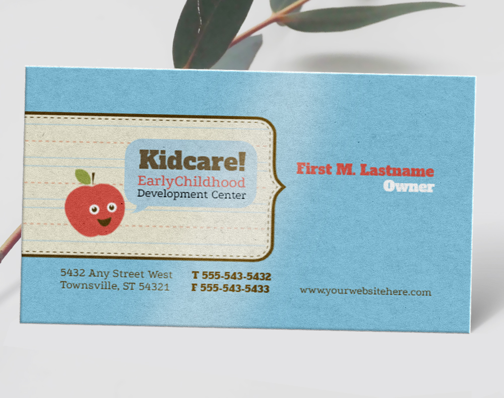 Edge painted business cards - Design Template