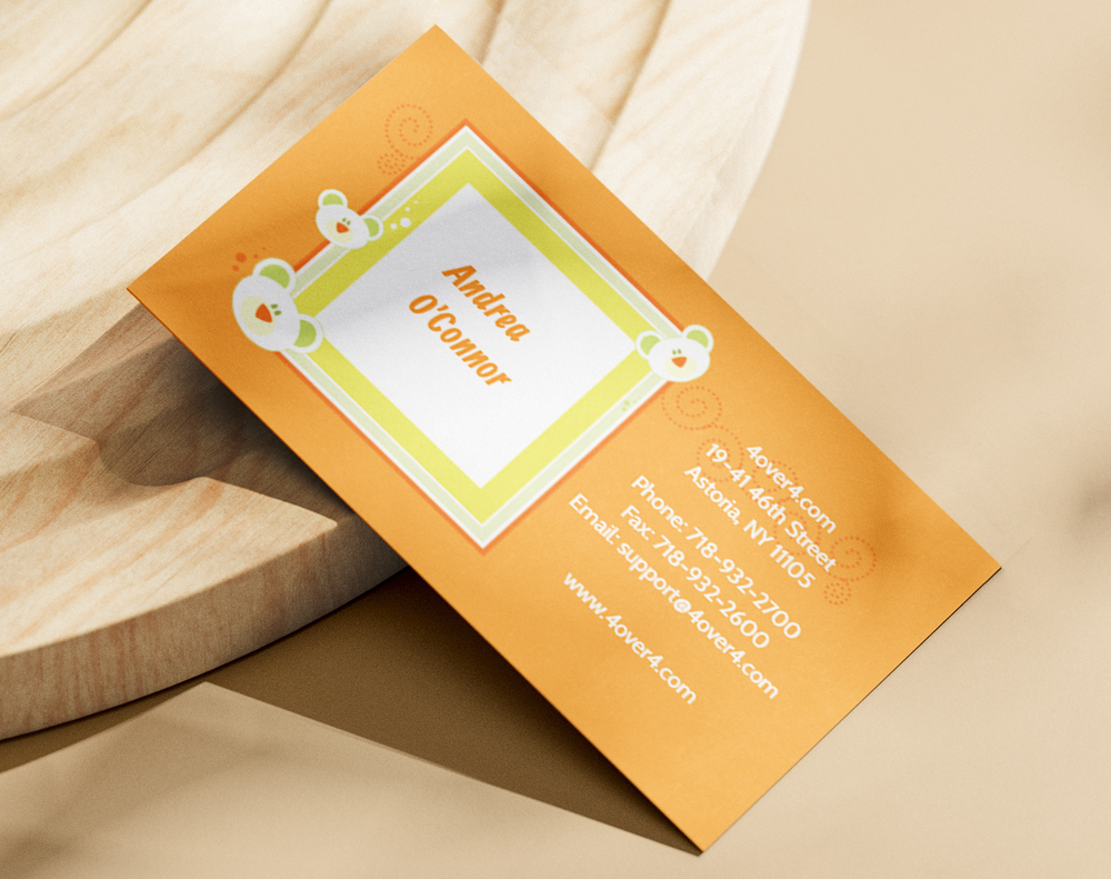 Edge painted business cards - Design Template