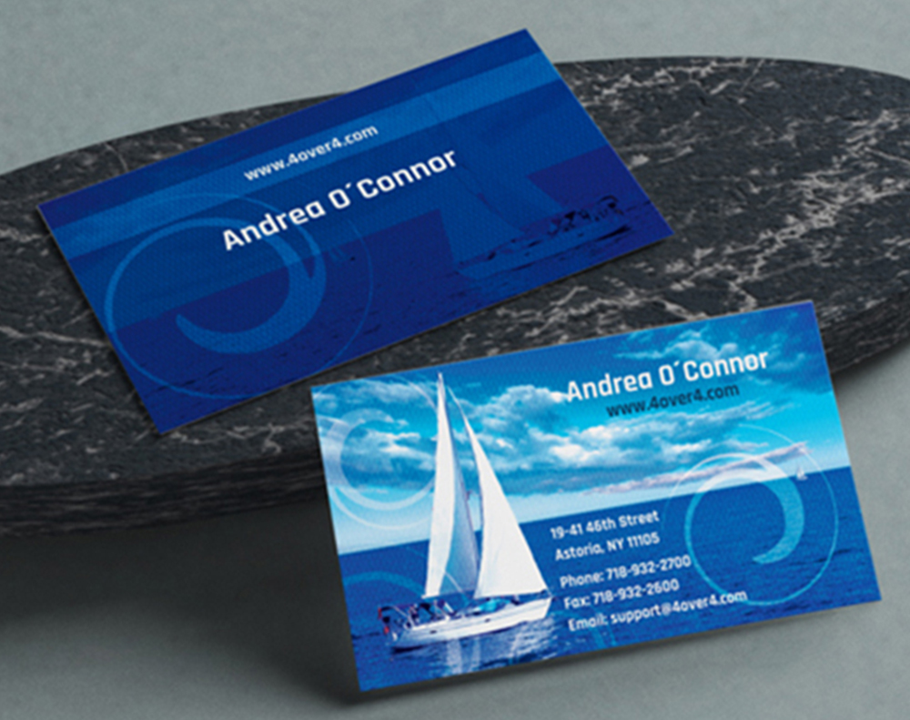 Edge painted business cards - Design Template
