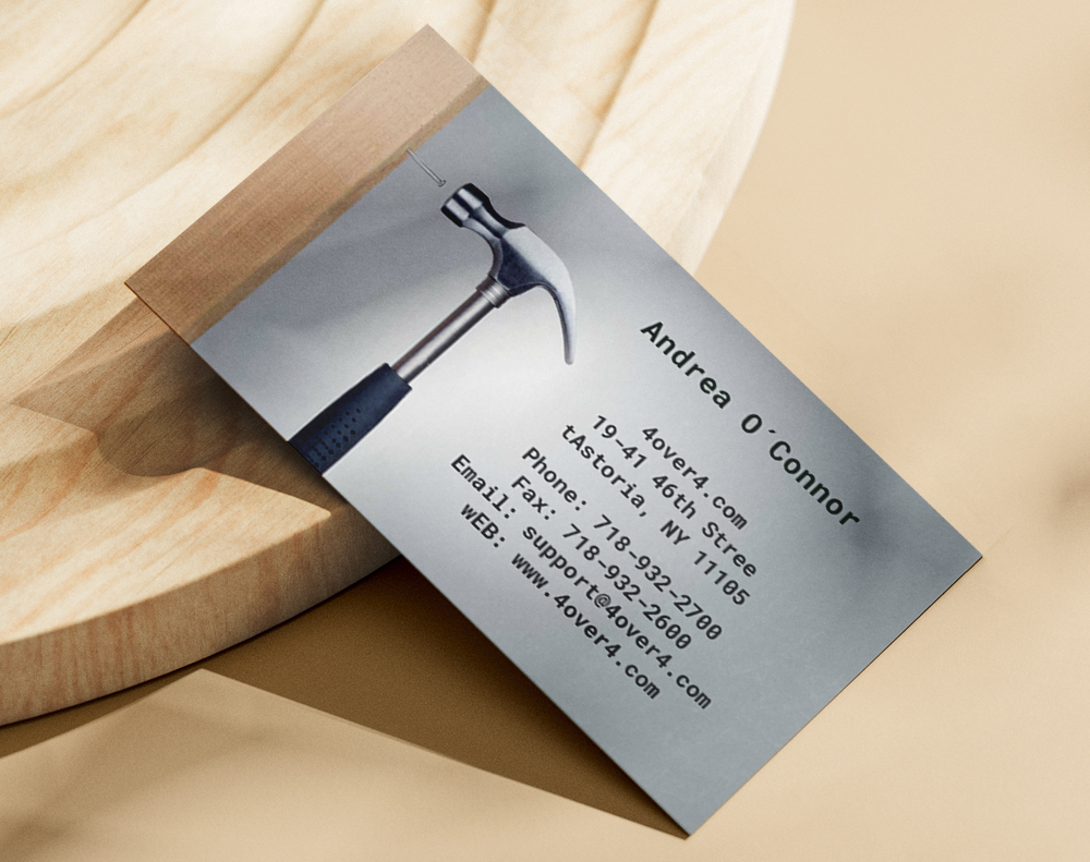 Edge painted business cards - Design Template