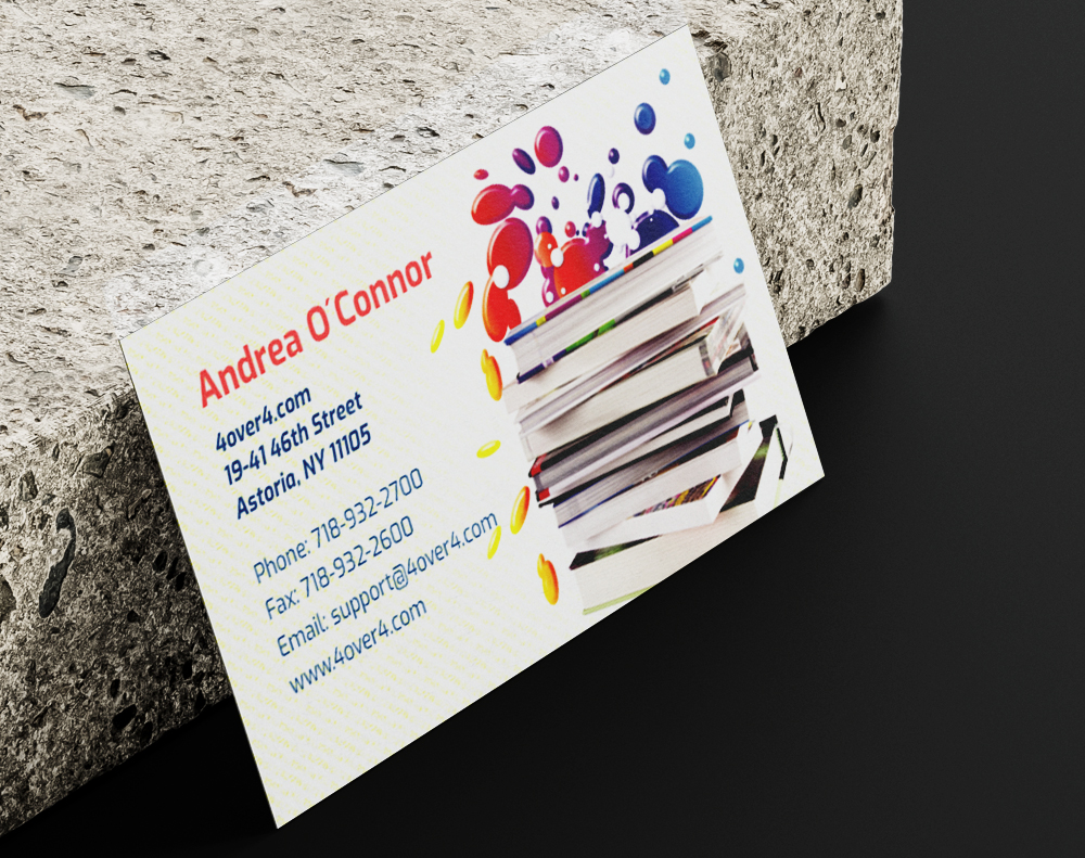 Edge painted business cards - Design Template