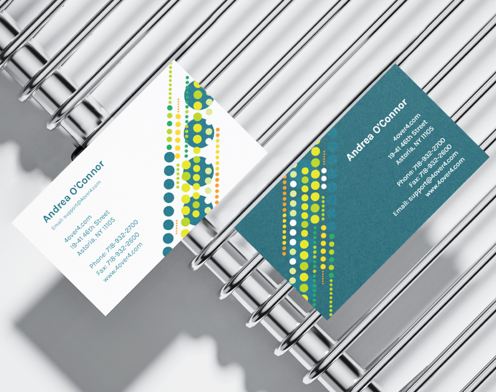 Edge painted business cards - Design Template