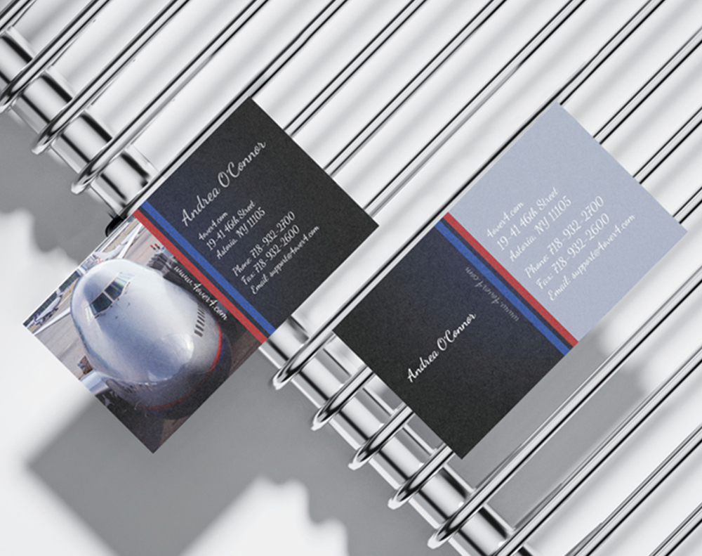 Edge painted business cards - Design Template
