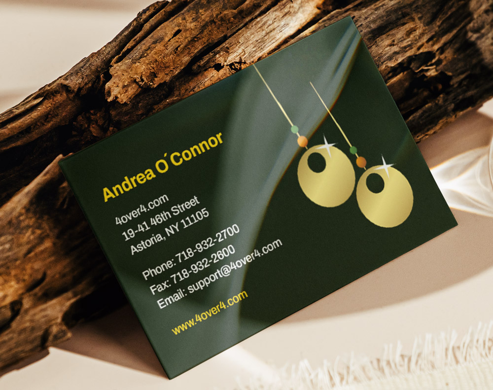 Kraft business cards - Design Template
