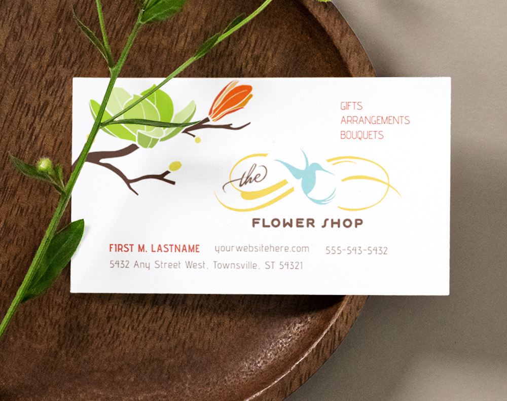 Kraft business cards - Design Template