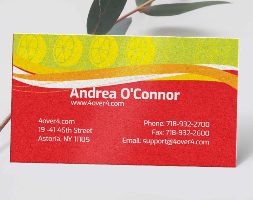 Kraft business cards - Design Template