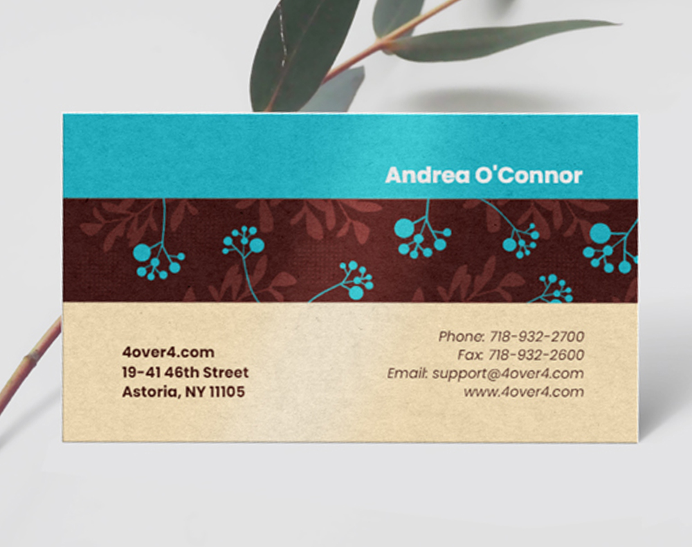 Kraft business cards - Design Template