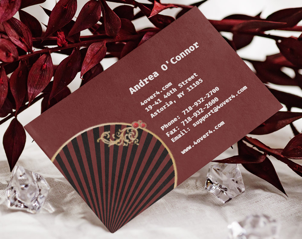 Kraft business cards - Design Template