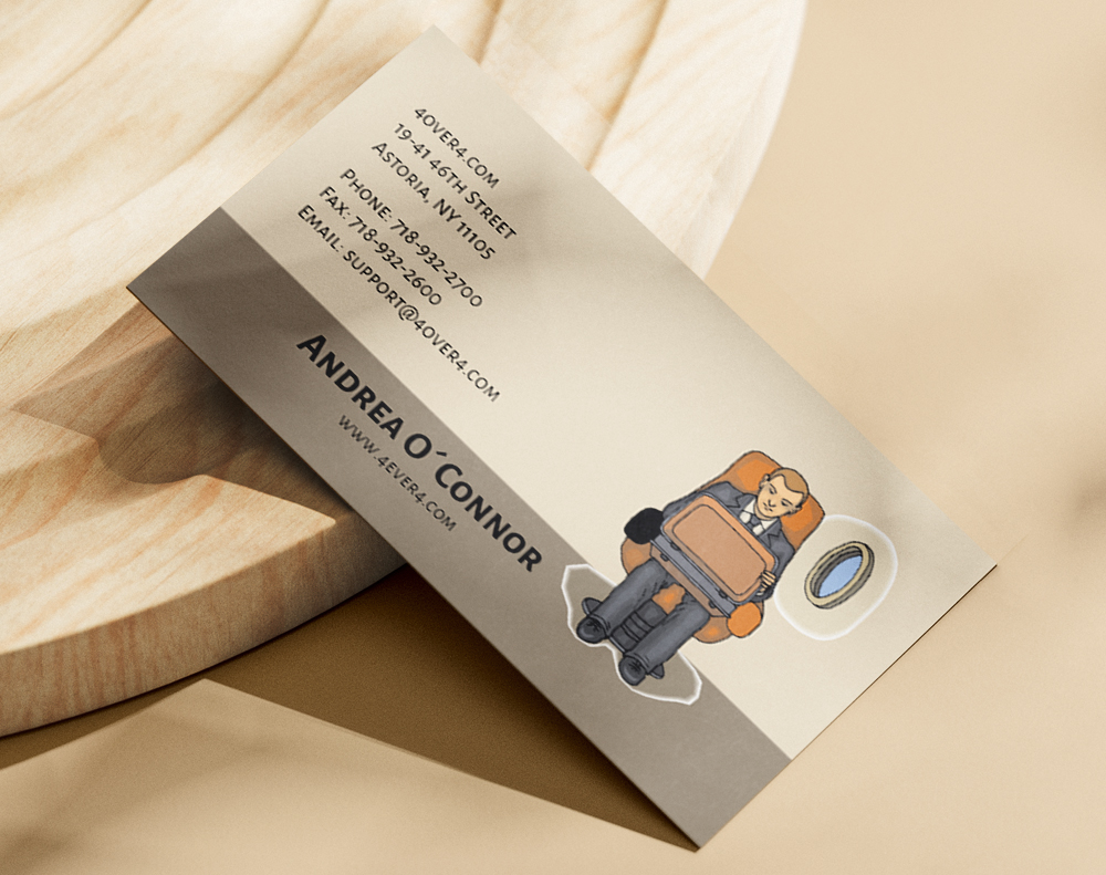 Kraft business cards - Design Template