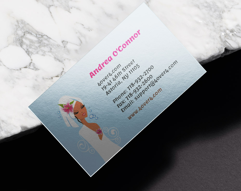 Kraft business cards - Design Template