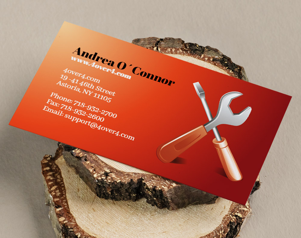 Kraft business cards - Design Template