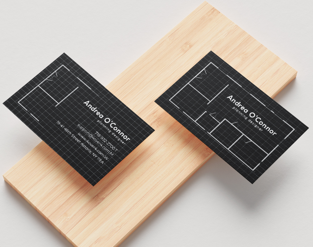 Planning Designer Business Card - Design Template