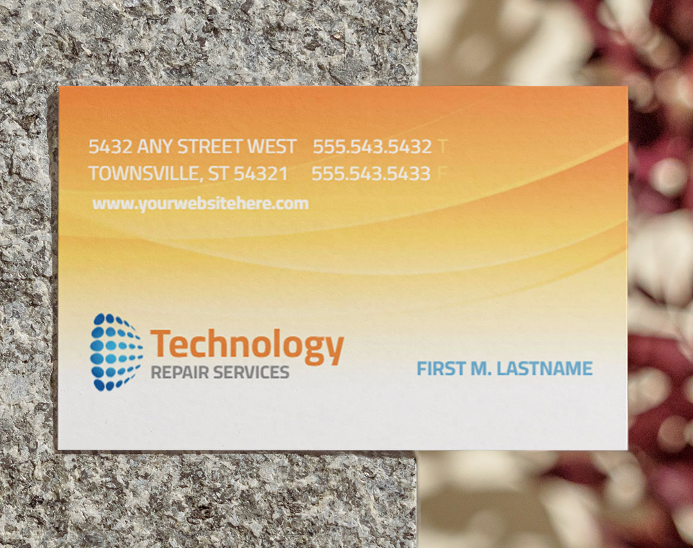 Kraft business cards - Design Template