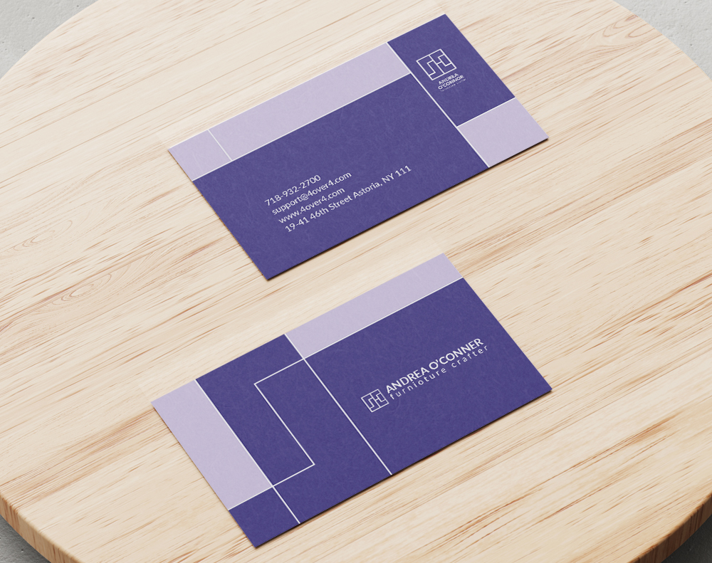 Furniture Crafter Business Card