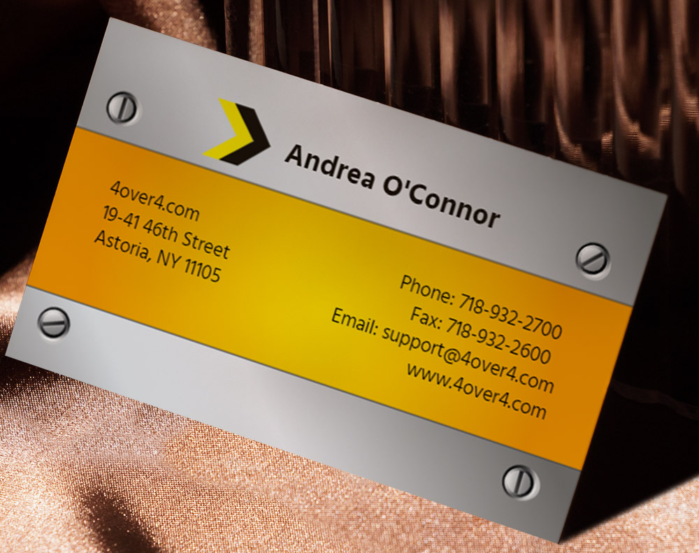 Kraft business cards - Design Template