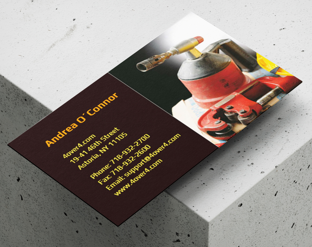 Kraft business cards - Design Template