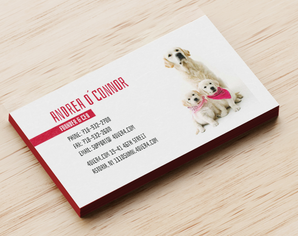 Kraft business cards - Design Template