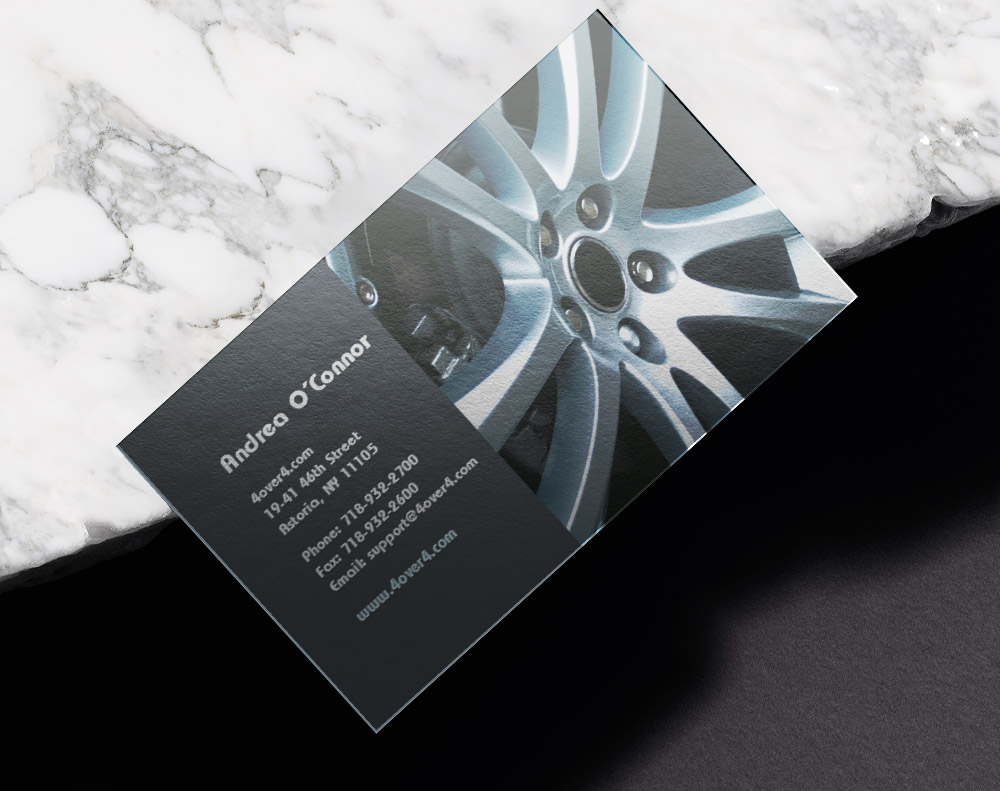 Kraft business cards - Design Template